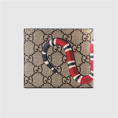 gucci wallet snake replica|gucci snake wallet men's.